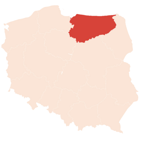 Usługi na terenie Mazur